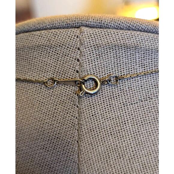 Vintage Silver Dipped Leaf on Marked 24" Chain - Picture 5 of 8